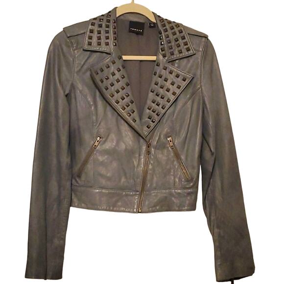 Trouve Size Small Women's Leather Moto Jacket - Picture 2 of 10